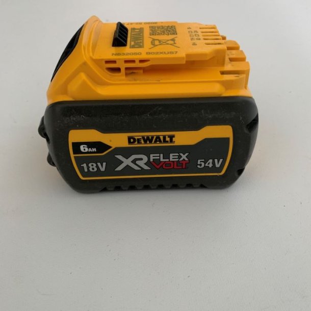 DeWALT FLEXVOLT 18-54V 6.0 ah Brugt 1-2 timer