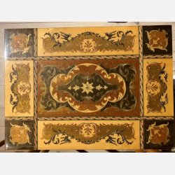 Flot antikt sybord/spilledse