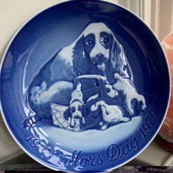 B&G Mors dag platte med hunde