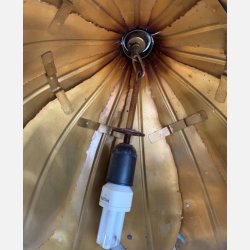 Vintage messing lampe Lget fra Aage Svend Holm Srensen