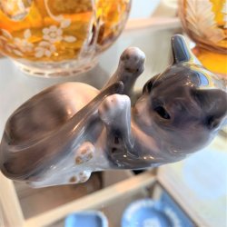 Kongelig Dansk 0727-1025 Legende gr og hvid kat 1906 6 x 10 cm B&G