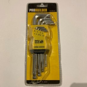 Stift og torx ngler 2 st