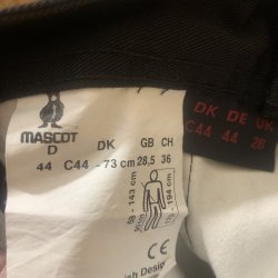 Mascot kokkebukser - tjenerbukser