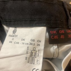 Mascot kokkebukser - tjenerbukser