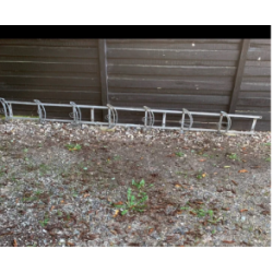 Cykelstativ brugt - plads til 7 cykler - 