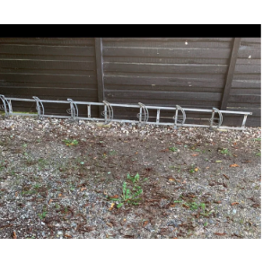 Cykelstativ brugt - plads til 7 cykler - 