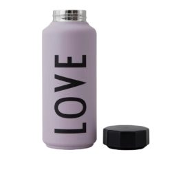 Design Letters - Termoflaske i Lavendel "Love"
