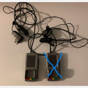 Dankortterminaler verifone vx820 - pris pr. stk.