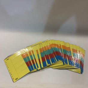 Fanblade Q line A4 - karton 5 delt