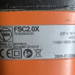 Feincutter brugt i orden, med god motor