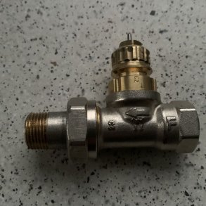 Radiatorventil ligelbende 3/8 