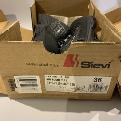 Sikkerhedssko SIEVI str.36 (2 par)