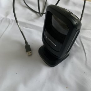 Stregkodescanner med fod & Kabel