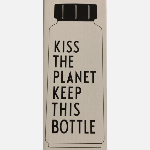 Design Letters - Termoflaske KISS THE PLANET