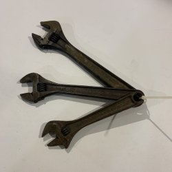 Svenskngler 3 stk. 8,10,12" brugte og i orden