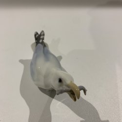 B&G figur 1808 Mge med fisk