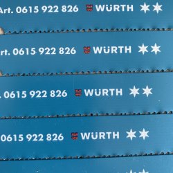 Bajonetsavsklinger wurth 228mm 