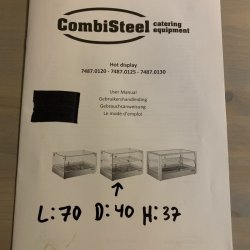 Varmemontre combisteel Helt ny ! 50%