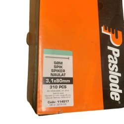 Sm Paslode 3.1 x 80mm ------ 5 sker