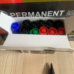 Tusch, permanent - 60stk. Restvare